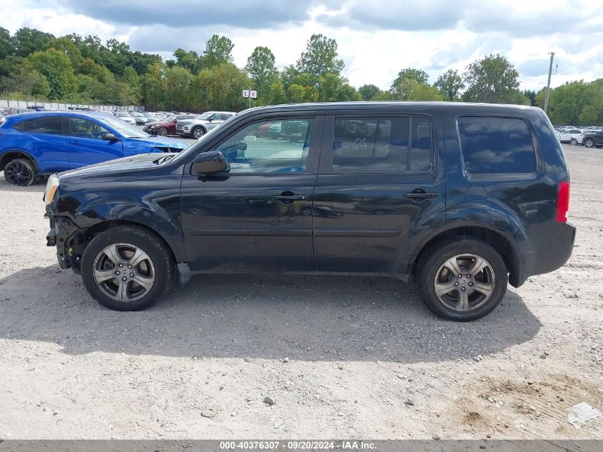 2012 Honda Pilot Ex-L VIN: 5FNYF4H53CB020032 Lot: 40376307