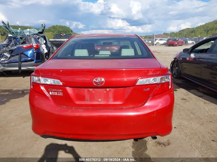 2013 Toyota Camry Le VIN: 4T4BF1FKXDR299504 Lot: 40376312