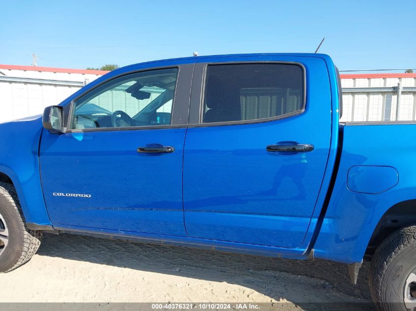 2022 Chevrolet Colorado 4Wd Short Box Z71 VIN: 01GCGTDEN41329531 Lot: 40376321