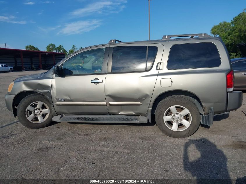 5N1BA08A07N712245 2007 Nissan Armada Se/Le