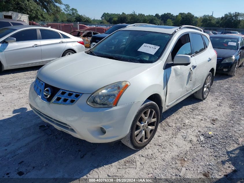 2013 Nissan Rogue Sv W/Sl Pkg VIN: JN8AS5MV4DW629771 Lot: 40376338