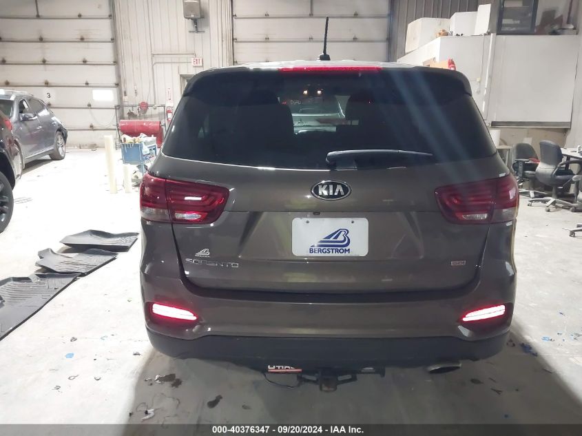 2020 Kia Sorento 2.4L Lx VIN: 5XYPGDA35LG643565 Lot: 40376347