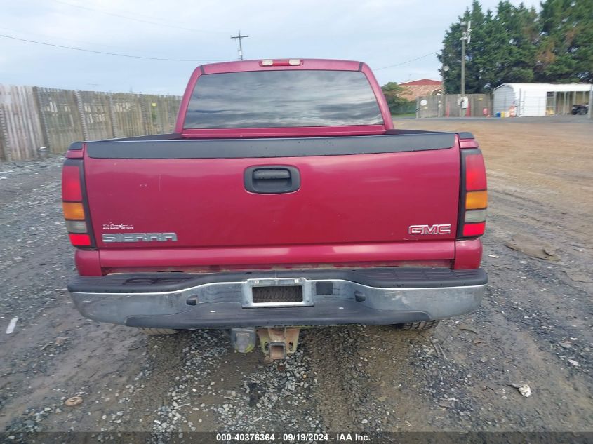 2006 GMC Sierra 1500 Sle2 VIN: 2GTEK13Z261304427 Lot: 40376364