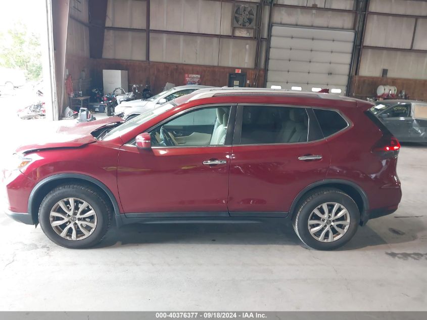 2018 Nissan Rogue Sv VIN: 5N1AT2MV4JC747478 Lot: 40376377