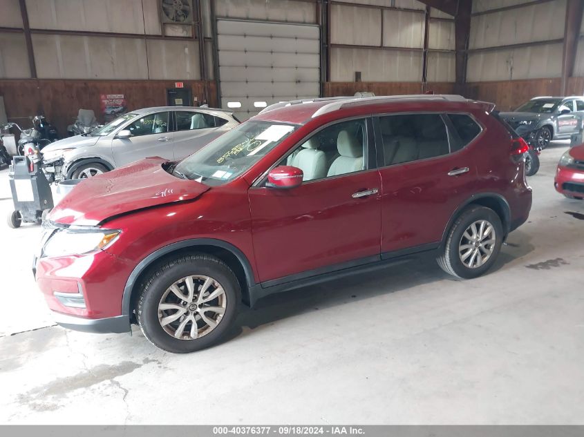 2018 Nissan Rogue Sv VIN: 5N1AT2MV4JC747478 Lot: 40376377