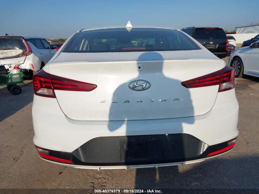 2019 Hyundai Elantra Sel/Value/Limited VIN: 5NPD84LF9KH457848 Lot: 40376379