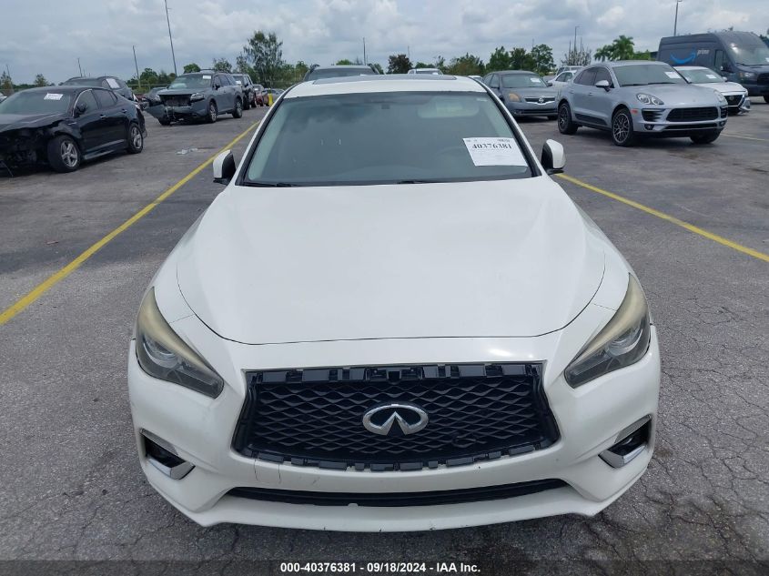 2018 Infiniti Q50 Luxe/Sport VIN: JN1EV7AP8JM359167 Lot: 40376381