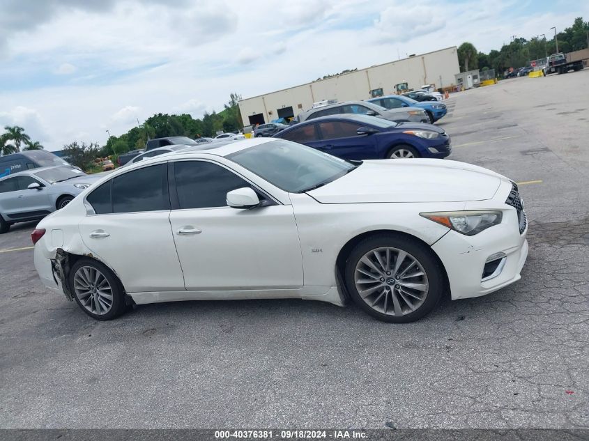 2018 Infiniti Q50 Luxe/Sport VIN: JN1EV7AP8JM359167 Lot: 40376381