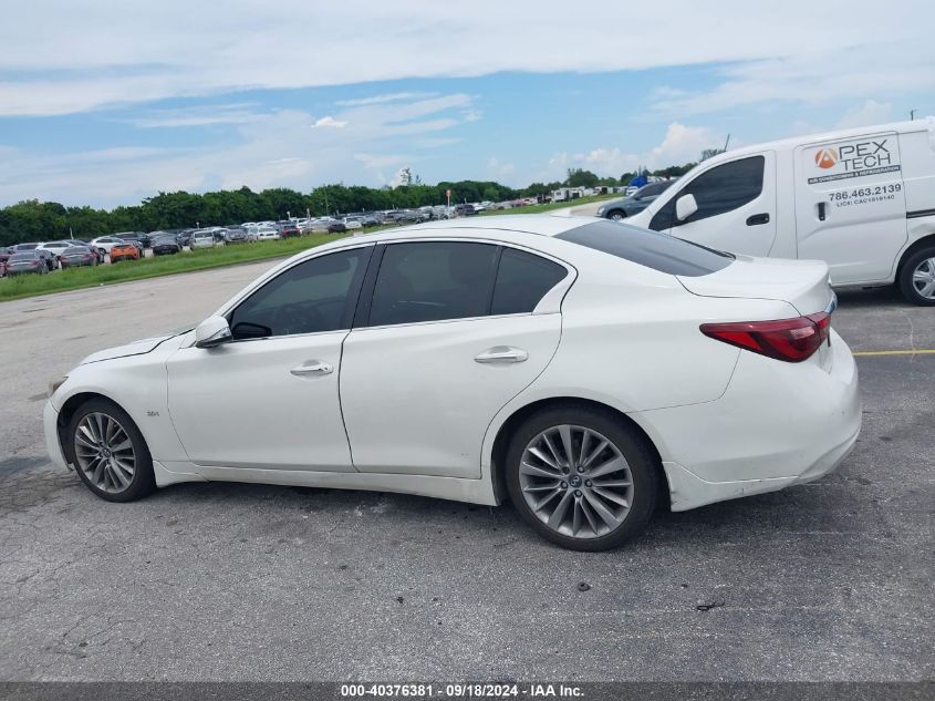 2018 Infiniti Q50 Luxe/Sport VIN: JN1EV7AP8JM359167 Lot: 40376381