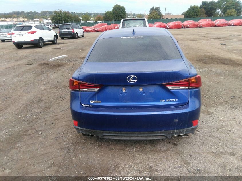 2017 Lexus Is 200T VIN: JTHBA1D29H5048858 Lot: 40376382