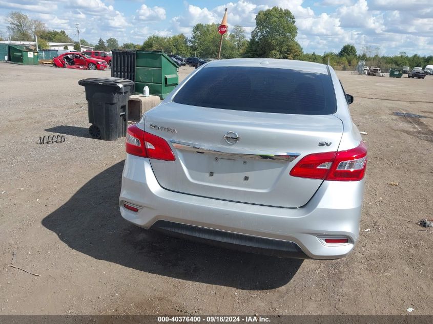 2017 Nissan Sentra Sv VIN: 3N1AB7AP1HL642151 Lot: 40376400