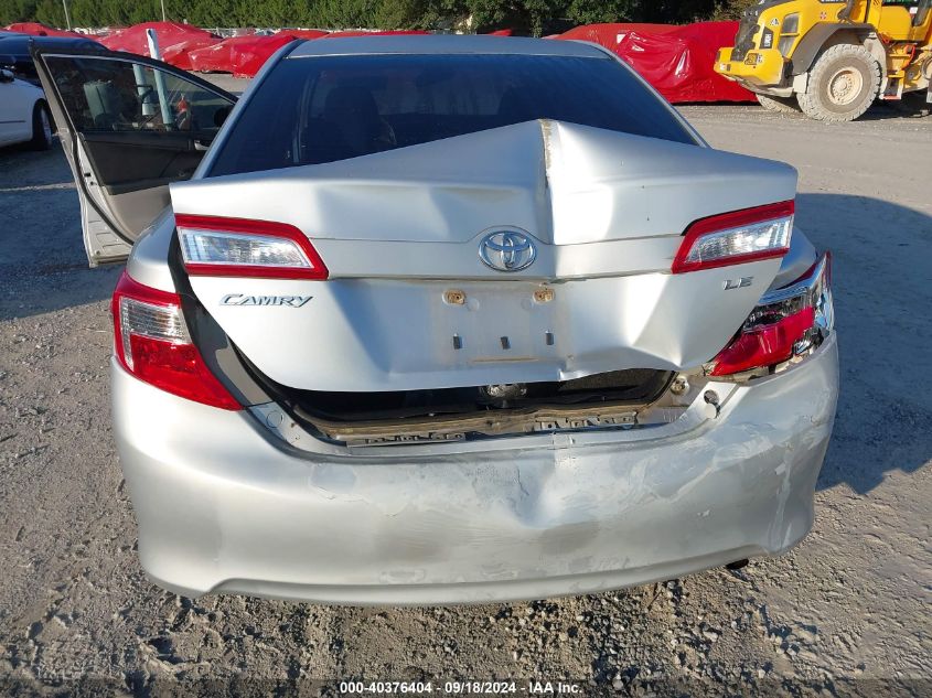 2012 Toyota Camry Se/Le/Xle VIN: 4T1BF1FK5CU015169 Lot: 40376404