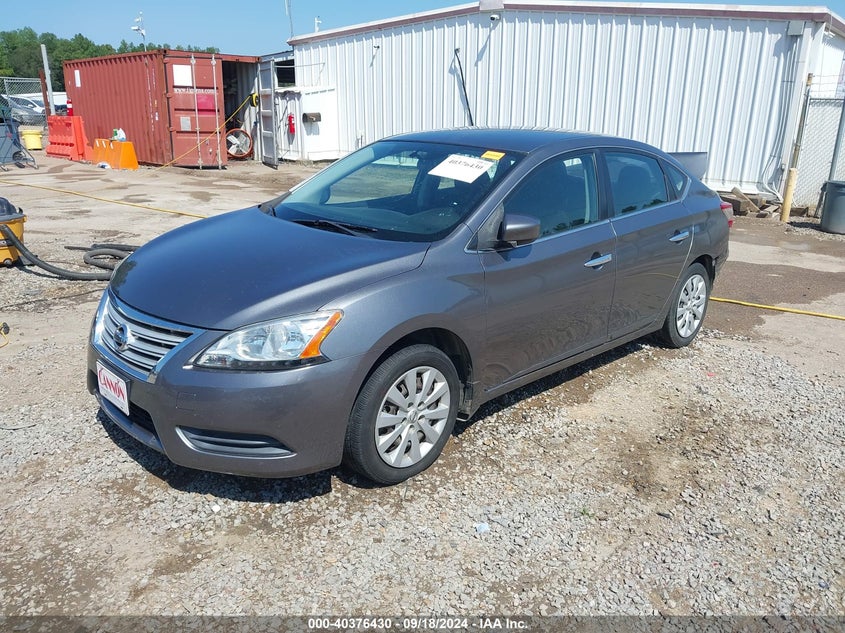 2015 NISSAN SENTRA S - 3N1AB7AP5FY378979