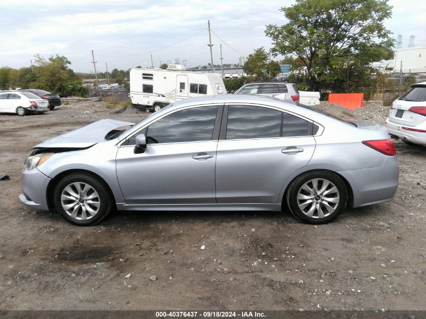 2016 Subaru Legacy 2.5I Premium VIN: 4S3BNAC62G3045112 Lot: 40376437