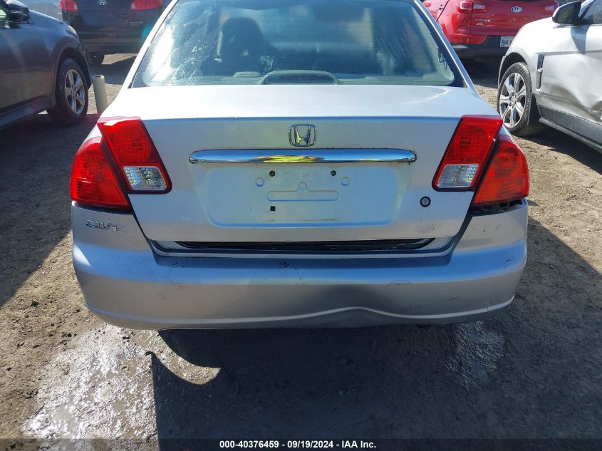 2003 Honda Civic Ex VIN: 1HGES26723L020108 Lot: 40376459