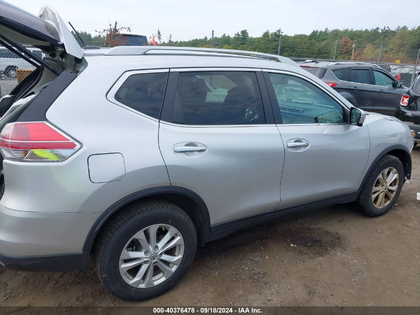 2014 Nissan Rogue Sv VIN: 5N1AT2MV9EC783334 Lot: 40376478