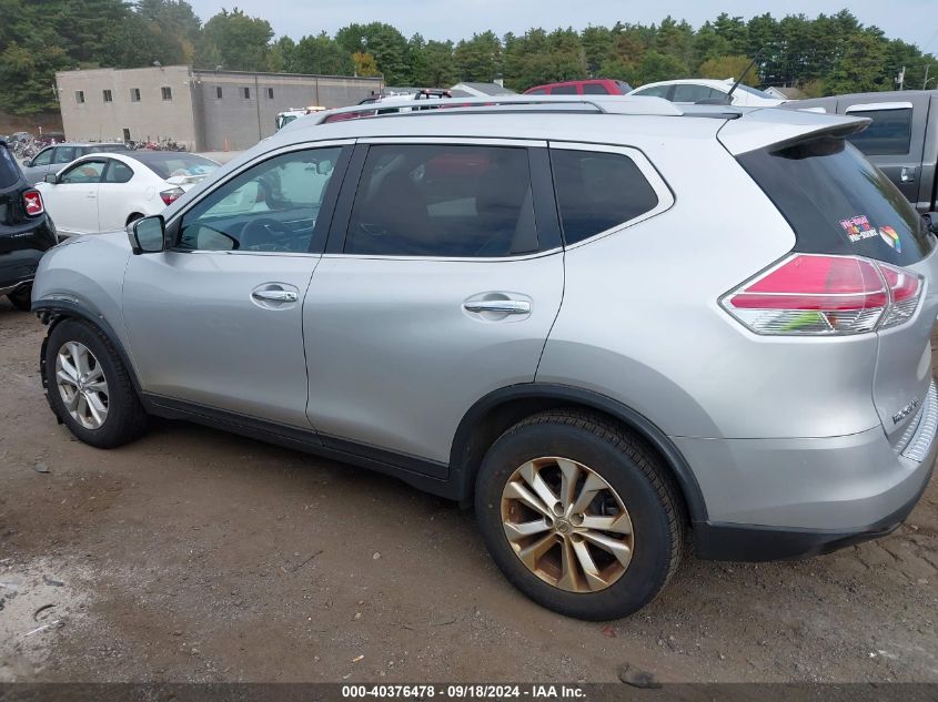 2014 Nissan Rogue Sv VIN: 5N1AT2MV9EC783334 Lot: 40376478