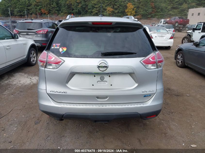 2014 Nissan Rogue Sv VIN: 5N1AT2MV9EC783334 Lot: 40376478