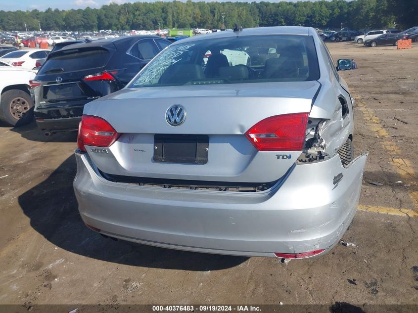 3VWLL7AJ1EM383548 2014 Volkswagen Jetta 2.0L Tdi