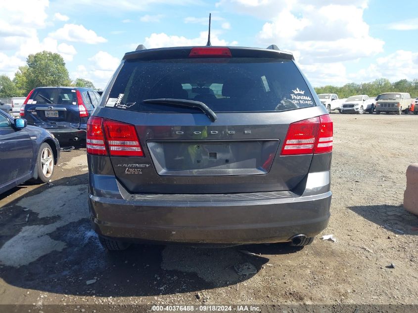 2017 Dodge Journey Se VIN: 3C4PDCAB3HT552742 Lot: 40376488