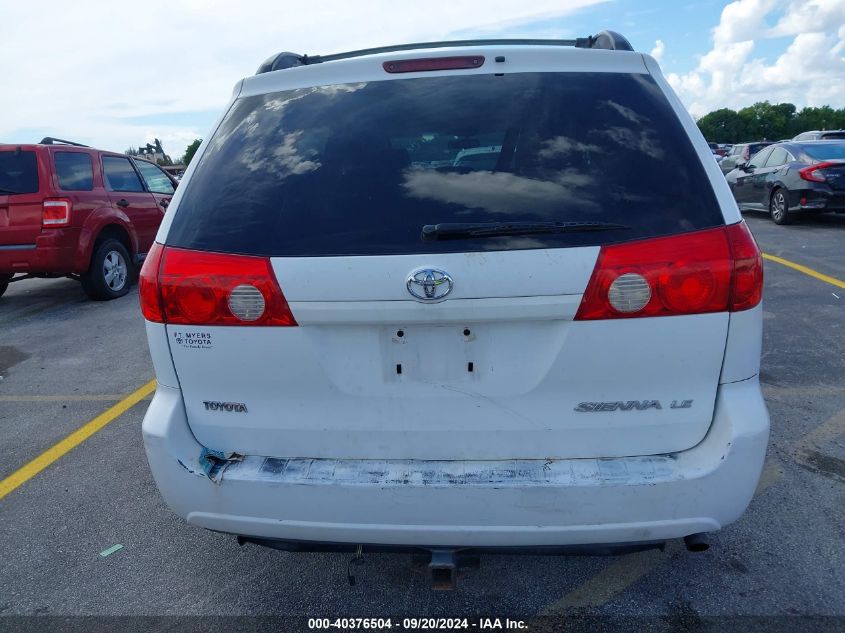 2006 Toyota Sienna Le VIN: 5TDZA23C16S390120 Lot: 40376504