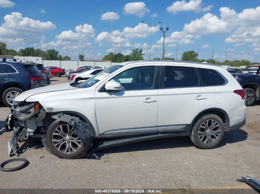 2018 Mitsubishi Outlander Sel VIN: JA4AD3A37JZ009529 Lot: 40376509