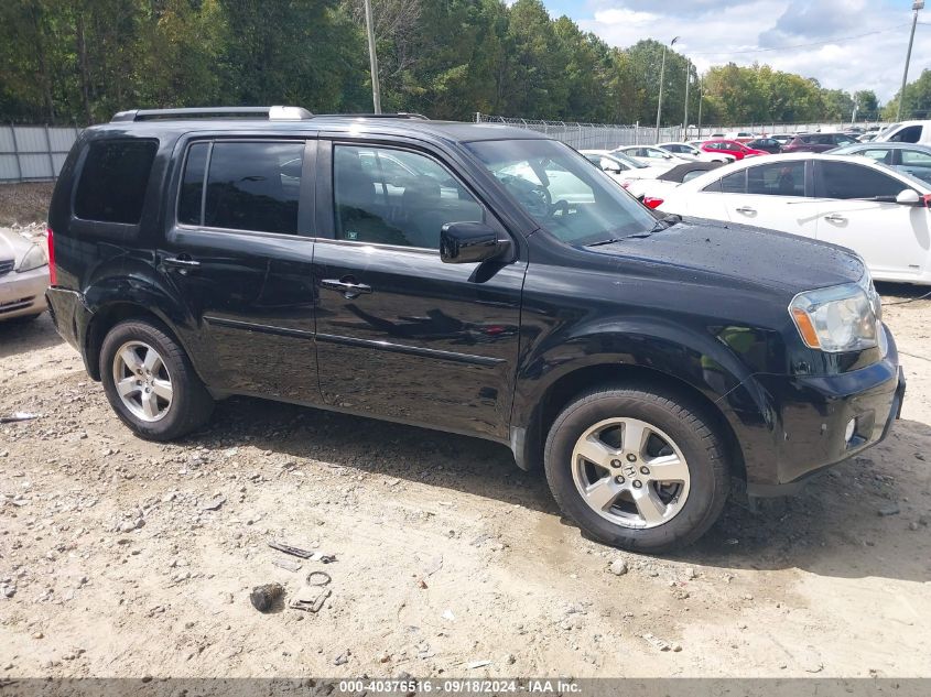 2011 Honda Pilot Ex-L VIN: 5FNYF3H50BB002077 Lot: 40376516