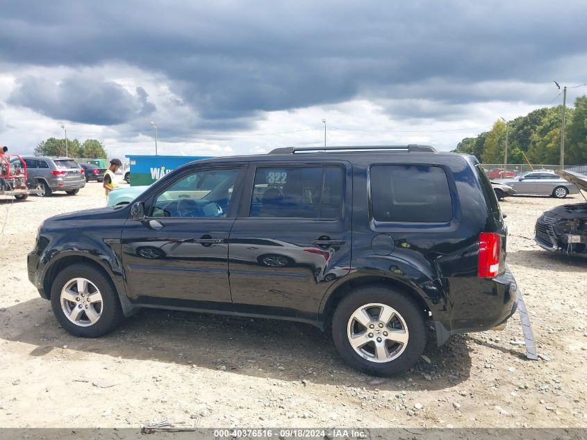 2011 Honda Pilot Ex-L VIN: 5FNYF3H50BB002077 Lot: 40376516