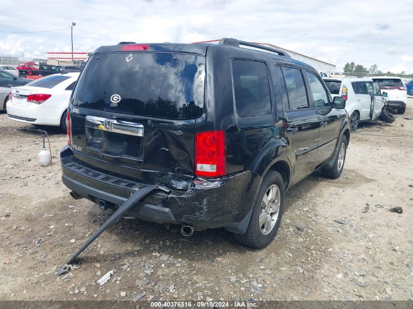 2011 Honda Pilot Ex-L VIN: 5FNYF3H50BB002077 Lot: 40376516