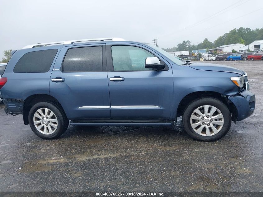 2021 Toyota Sequoia Platinum VIN: 5TDGY5B14MS186686 Lot: 40376526