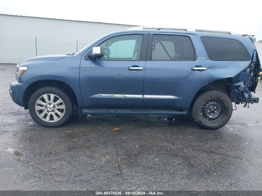 2021 Toyota Sequoia Platinum VIN: 5TDGY5B14MS186686 Lot: 40376526