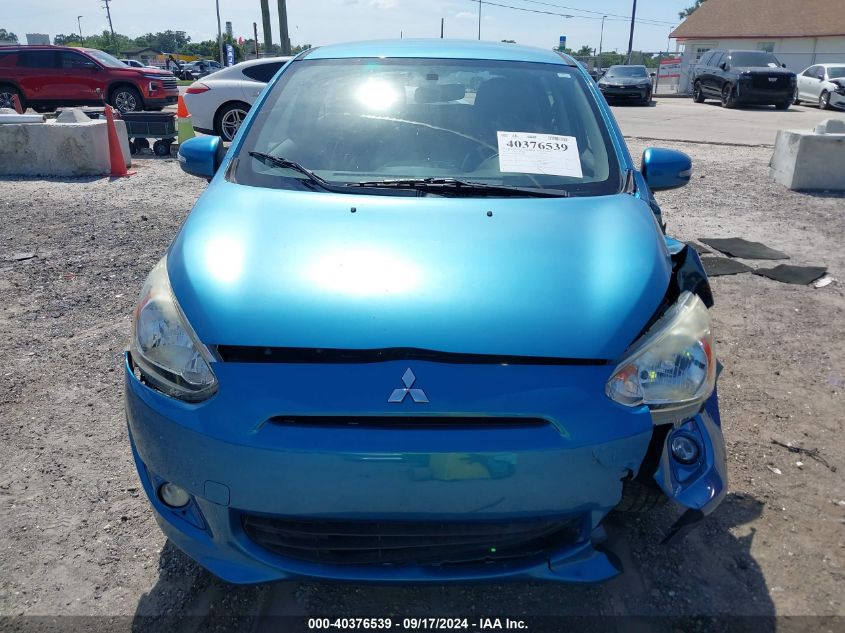 2015 Mitsubishi Mirage Es/Rf VIN: ML32A4HJXFH046992 Lot: 40376539