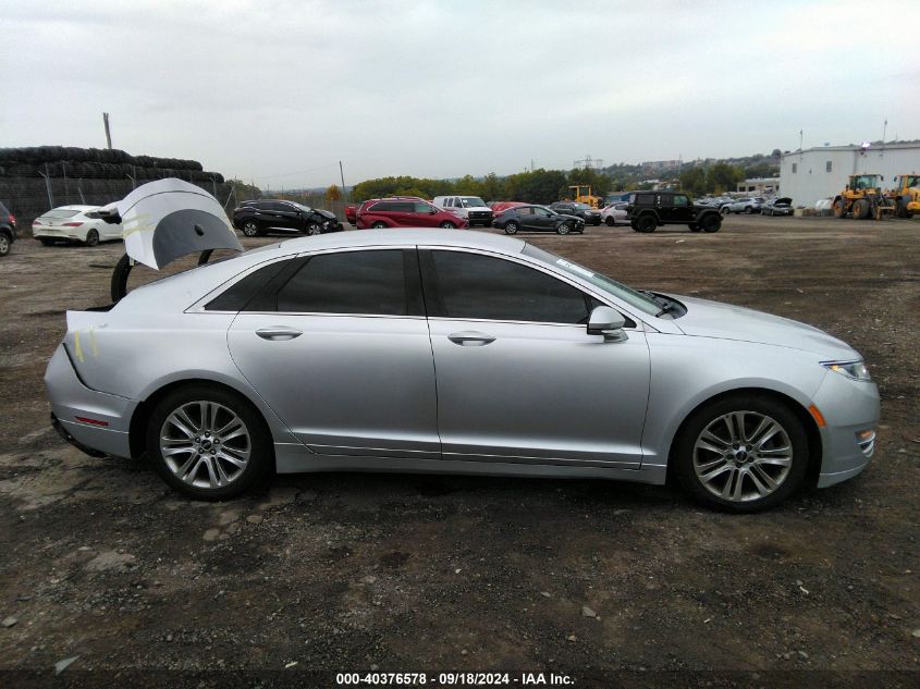 2014 Lincoln Mkz VIN: 3LN6L2GK5ER809131 Lot: 40376578