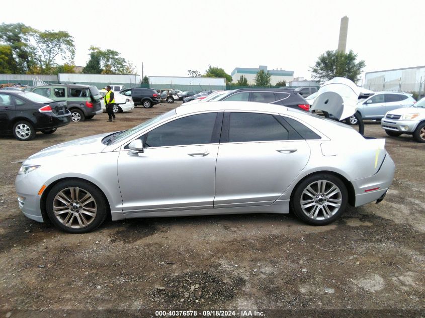 2014 Lincoln Mkz VIN: 3LN6L2GK5ER809131 Lot: 40376578