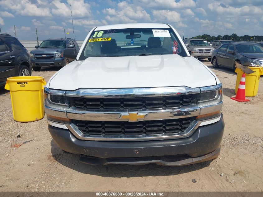 2018 Chevrolet Silverado 1500 Wt VIN: 1GCNCNEH8JZ134194 Lot: 40376580