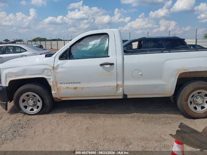 2018 Chevrolet Silverado 1500 Wt VIN: 1GCNCNEH8JZ134194 Lot: 40376580