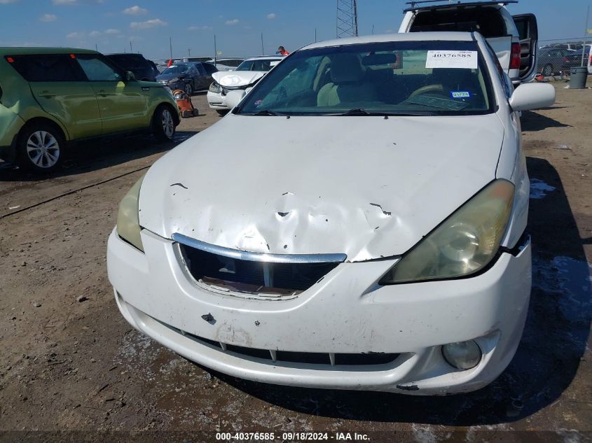 2005 Toyota Camry Solara Se VIN: 4T1CE38P05U510491 Lot: 40376585