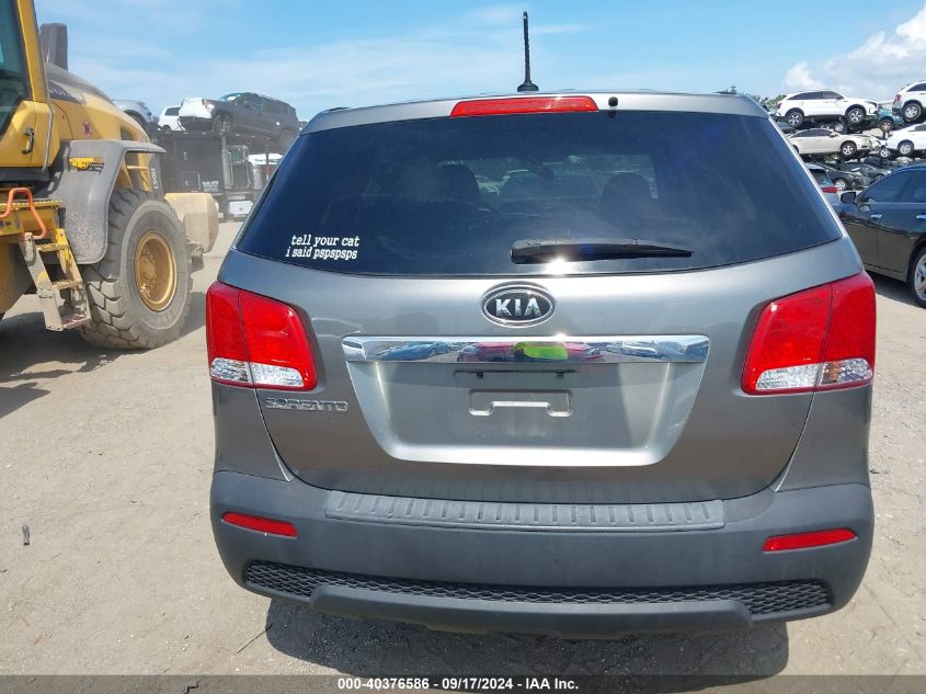 2012 Kia Sorento Lx VIN: 5XYKT3A12CG281046 Lot: 40376586