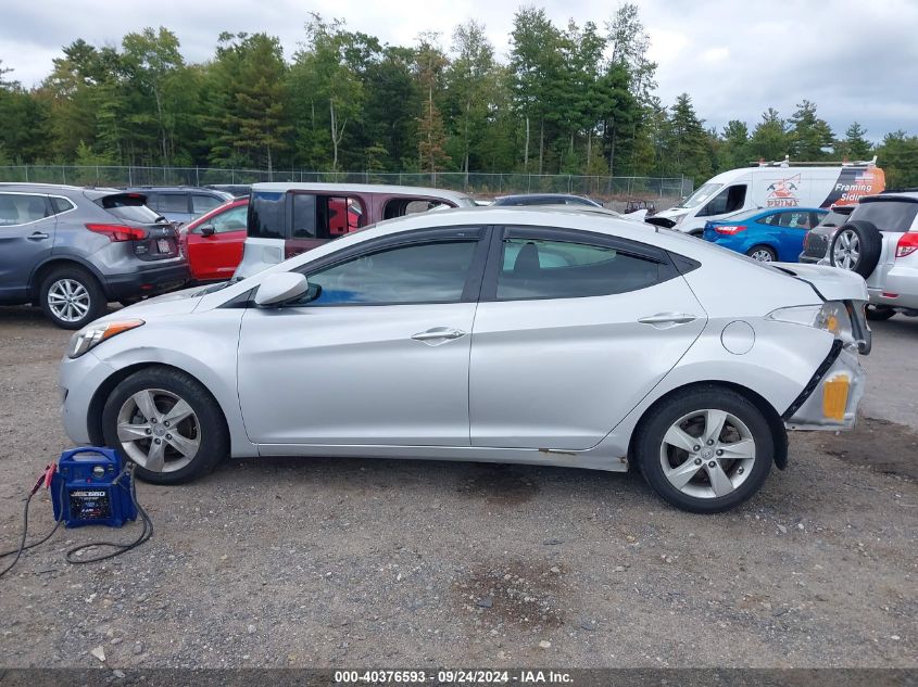 2013 Hyundai Elantra Gls/Limited VIN: KMHDH4AE9DU815738 Lot: 40376593