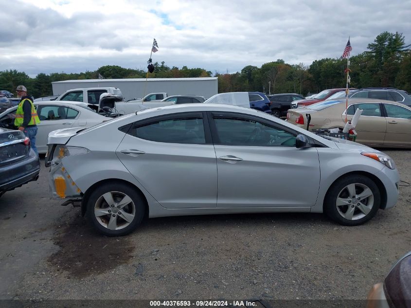 2013 Hyundai Elantra Gls/Limited VIN: KMHDH4AE9DU815738 Lot: 40376593