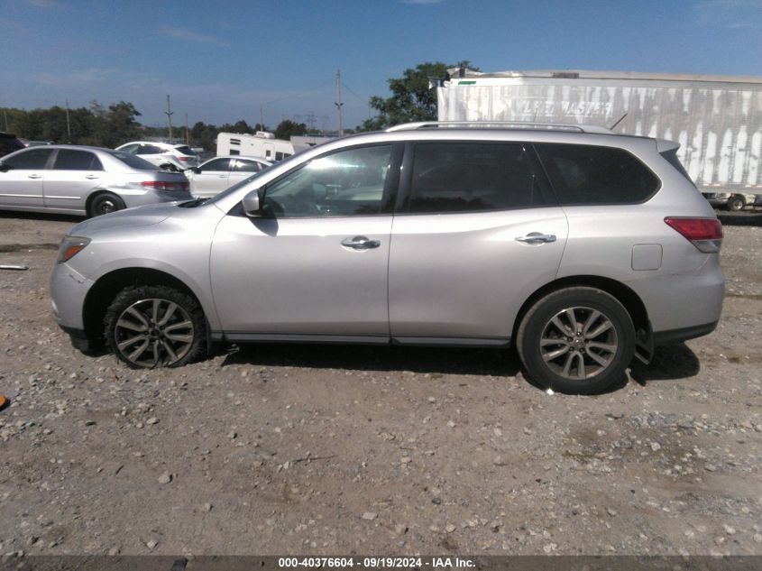 2015 Nissan Pathfinder S VIN: 5N1AR2MM4FC696707 Lot: 40376604