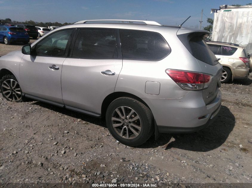 2015 Nissan Pathfinder S VIN: 5N1AR2MM4FC696707 Lot: 40376604