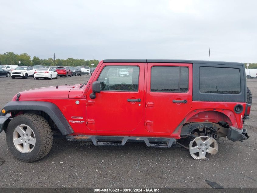 2011 Jeep Wrangler Unlimited Sport VIN: 1J4HA3H11BL506138 Lot: 40376623