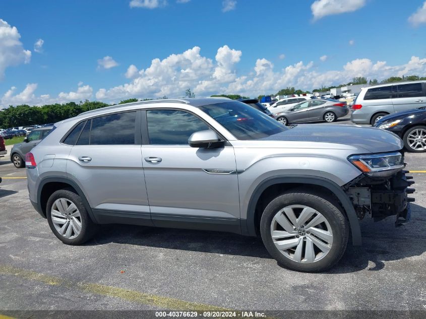 2021 Volkswagen Atlas Cross Sport 3.6L V6 Se W/Technology VIN: 1V2HE2CA8MC217092 Lot: 40376629