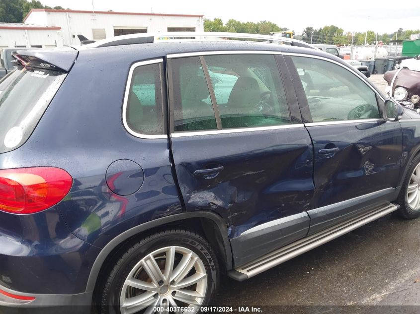 WVGAV3AX3EW572134 2014 Volkswagen Tiguan Se