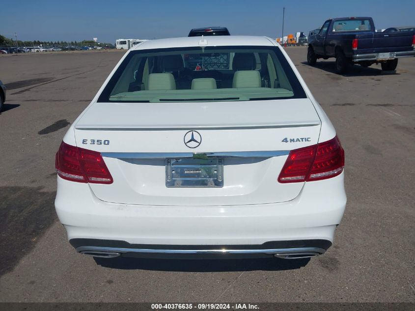 WDDHF8JB7EA808739 2014 Mercedes-Benz E 350 4Matic/E 350 Sport