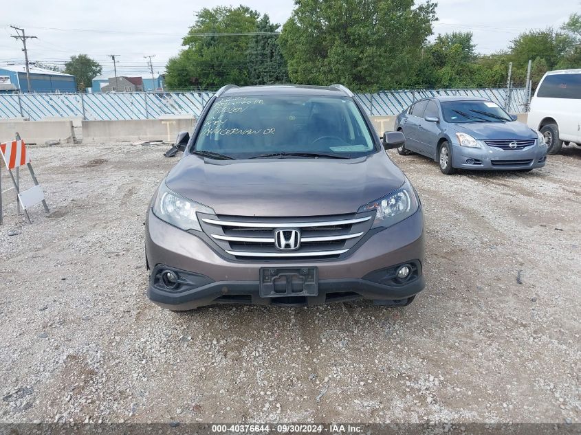 2014 Honda Cr-V Ex-L VIN: 2HKRM4H7XEH691844 Lot: 40376644