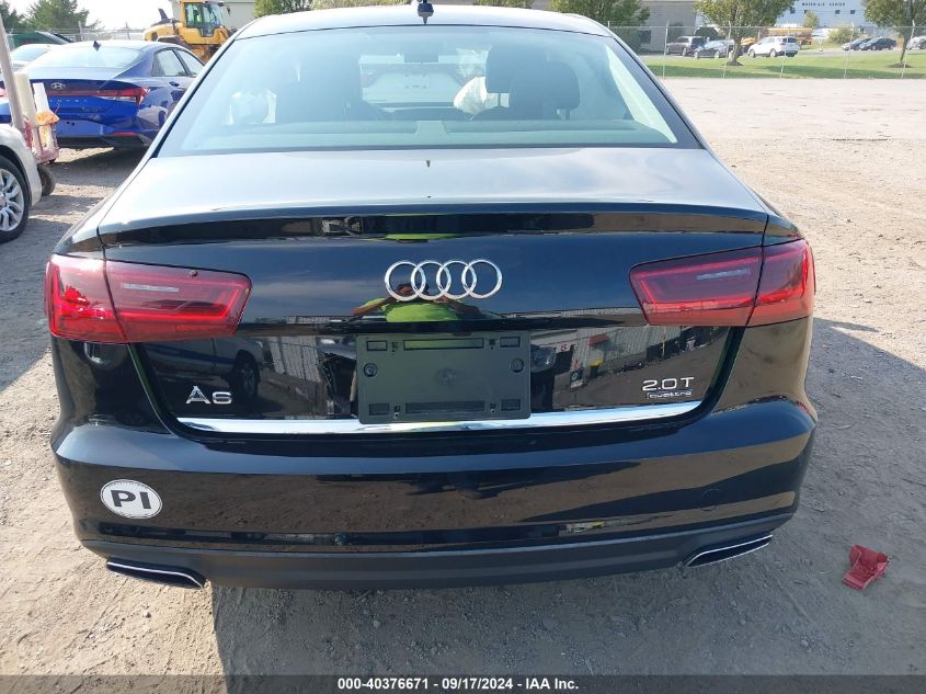 2018 Audi A6 2.0T Premium VIN: WAUG8AFC4JN020073 Lot: 40376671