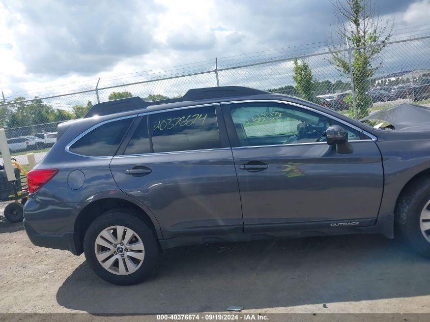 2018 Subaru Outback 2.5I Premium VIN: 4S4BSAFC4J3241890 Lot: 40376674