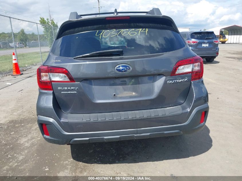 2018 Subaru Outback 2.5I Premium VIN: 4S4BSAFC4J3241890 Lot: 40376674